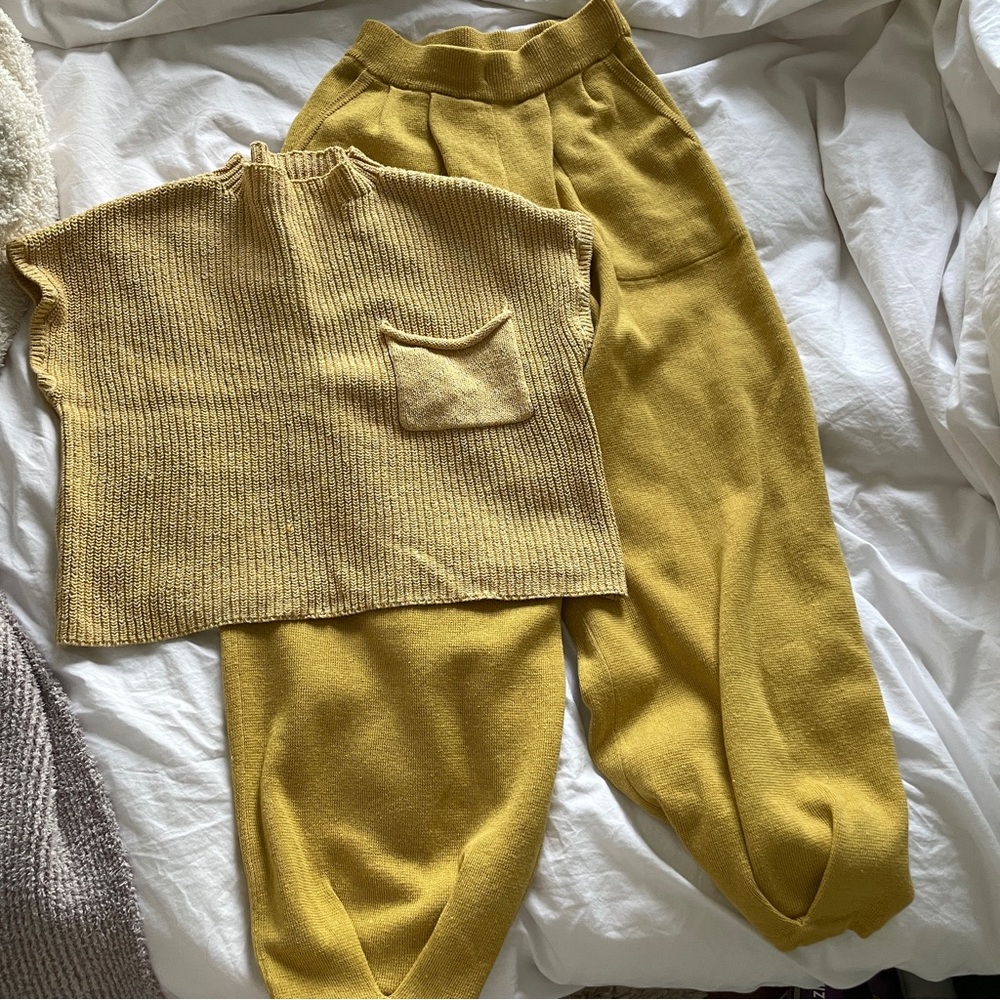 Free people freya sweater set